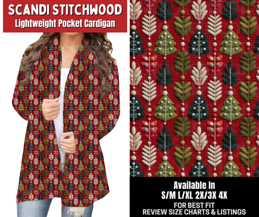 Preorder! Closes 8/31. ETA Dec. Scandi Stitchwood Cardigan