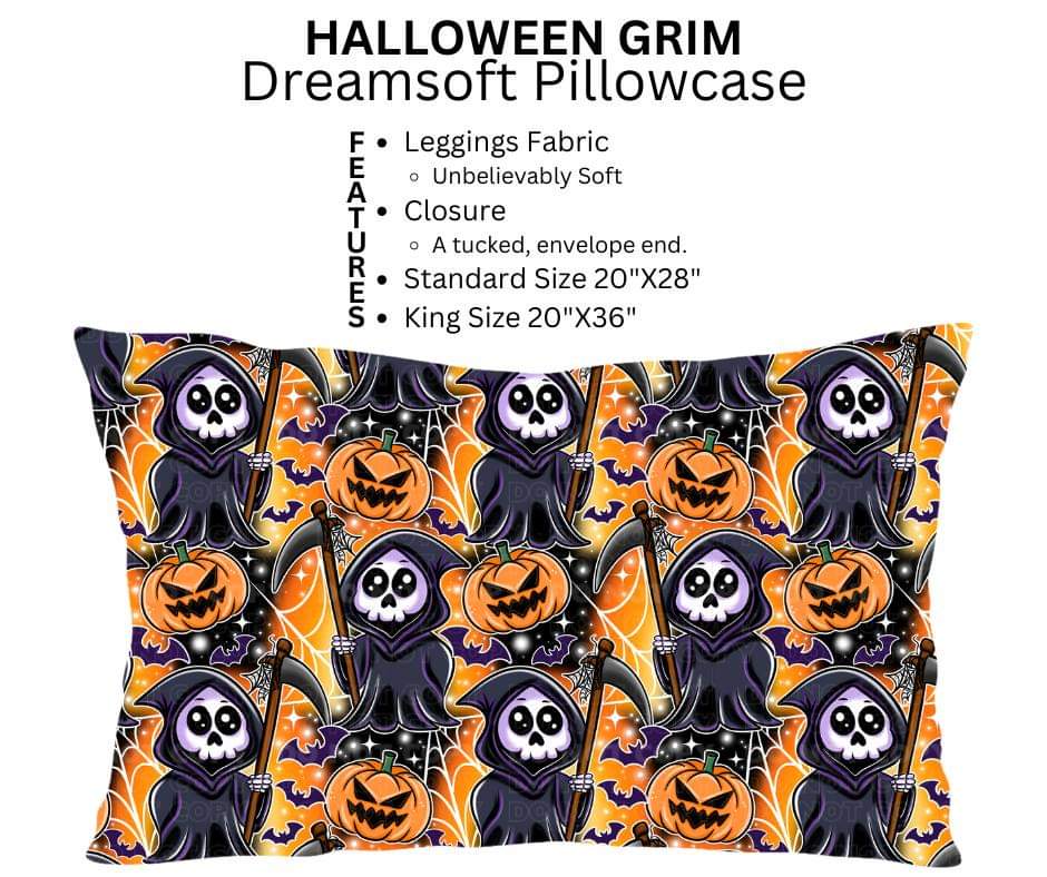 Halloween Grim Dreamsoft Pillowcase