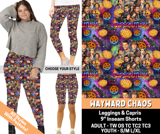 Preorder! Closes 7/1. ETA Oct. Wayward Chaos Combo Legging Lengths