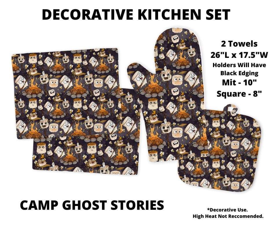 Camp Ghost Stories Decorative Kitchen Set