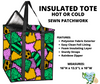 Sewn Patchwork Insulated Tote