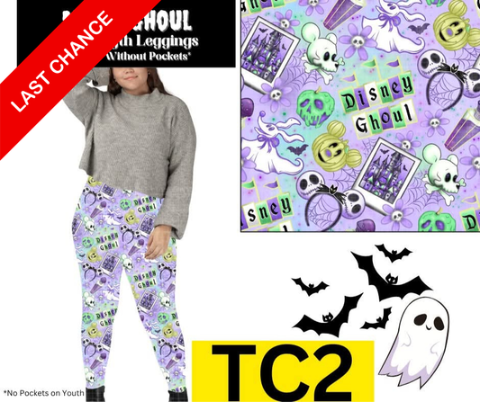 Magic Ghoul Full Length Leggings w/ Pockets