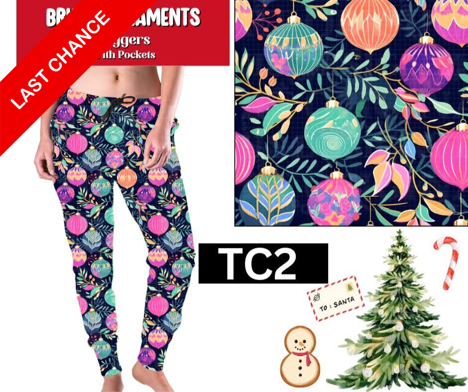Bright Ornaments Joggers