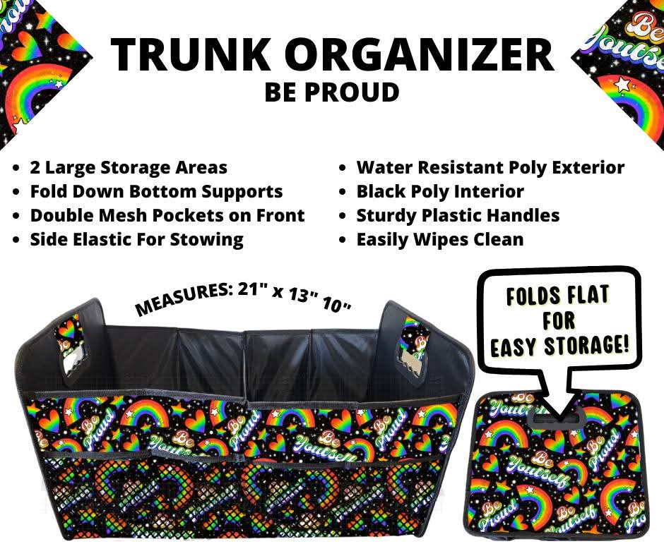Be Proud Trunk Organizer