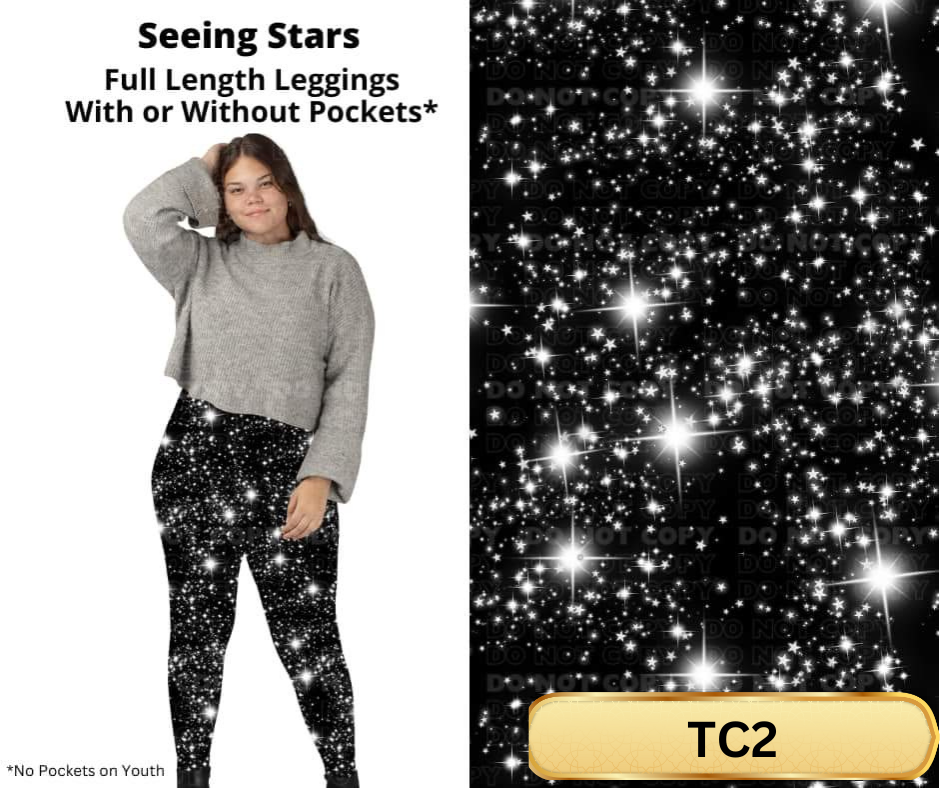 Seeing Stars Full Length Leggings w/ Pockets