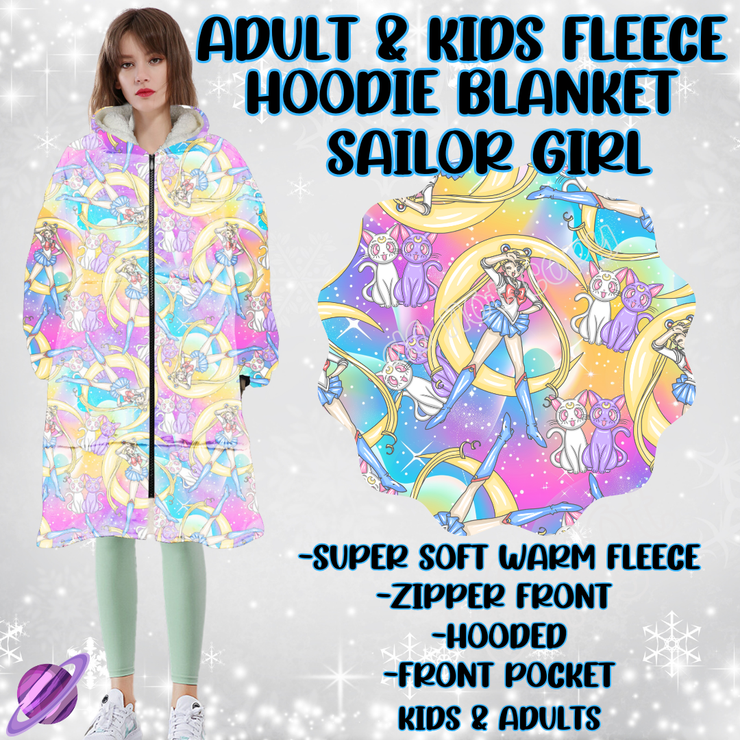 SAILOR GIRL - HOODIE BLANKET RUN PREORDER CLOSING 12/18