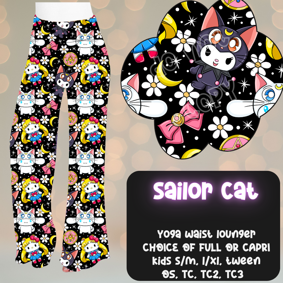 SAILOR CAT - LEGGING/JOGGER/LOUNGER - KITTY COSPLAY RUN CLOSING 11/15