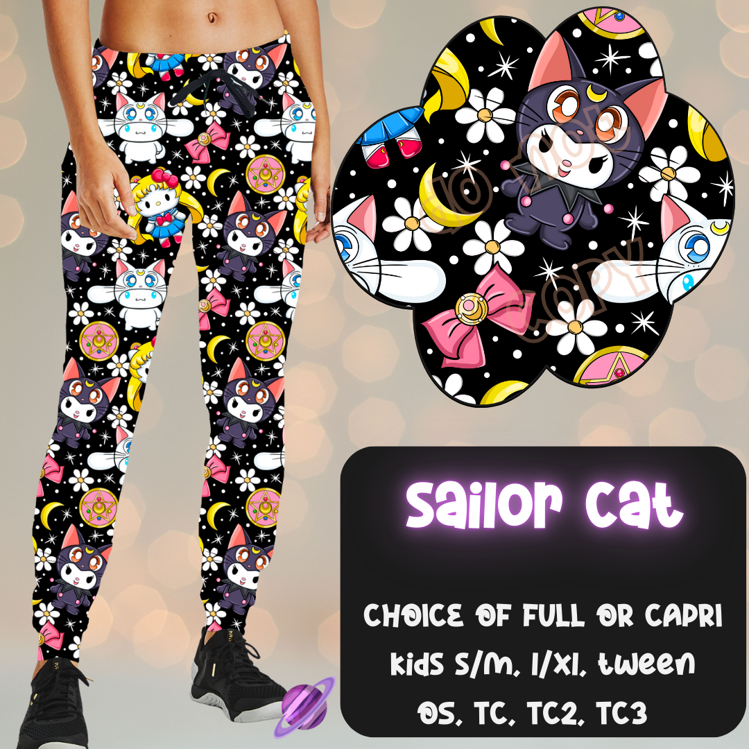 SAILOR CAT - LEGGING/JOGGER/LOUNGER - KITTY COSPLAY RUN CLOSING 11/15