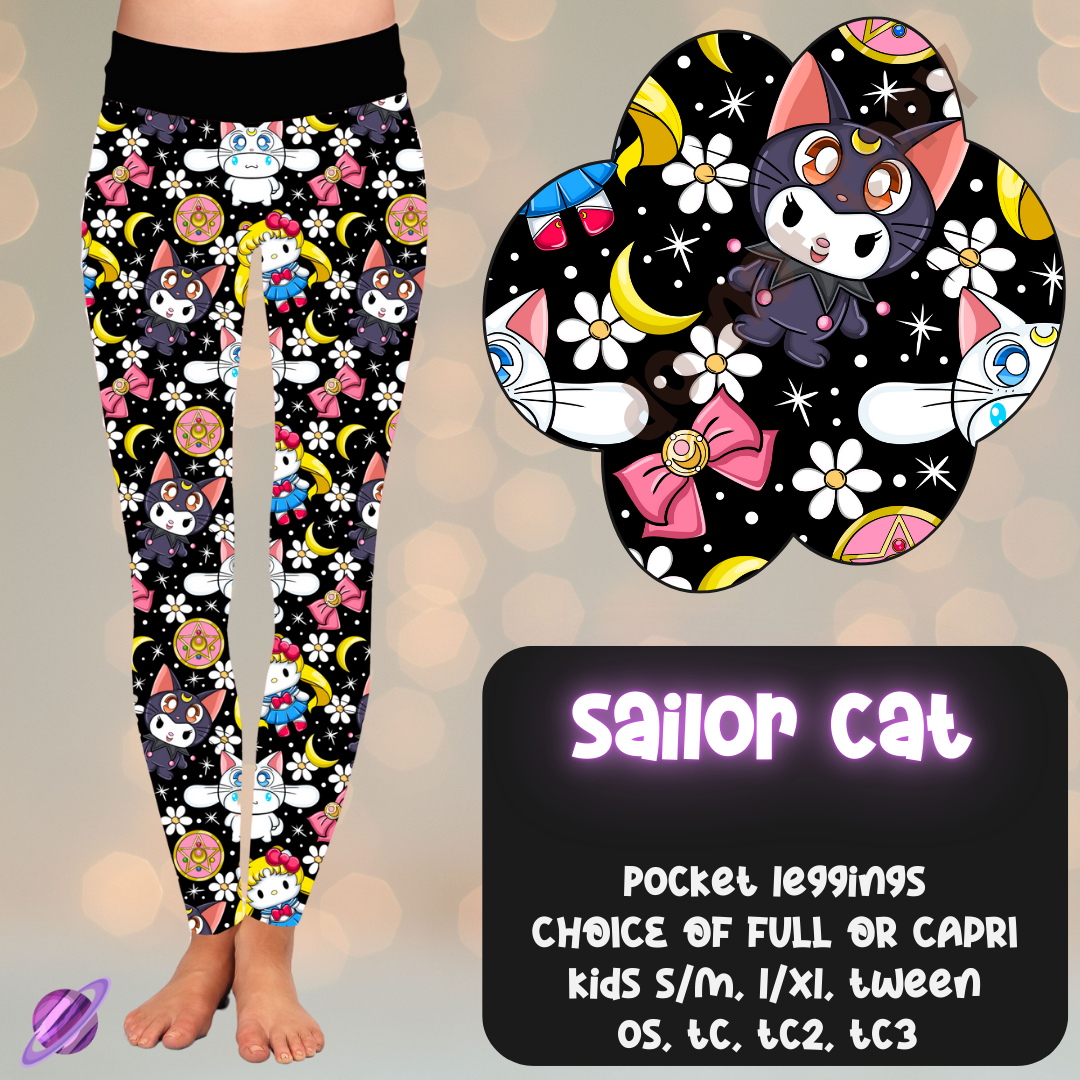 SAILOR CAT - LEGGING/JOGGER/LOUNGER - KITTY COSPLAY RUN CLOSING 11/15