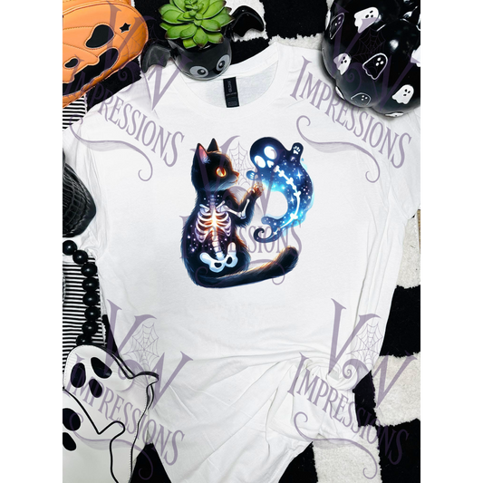 Skeleton Kitty T-shirt