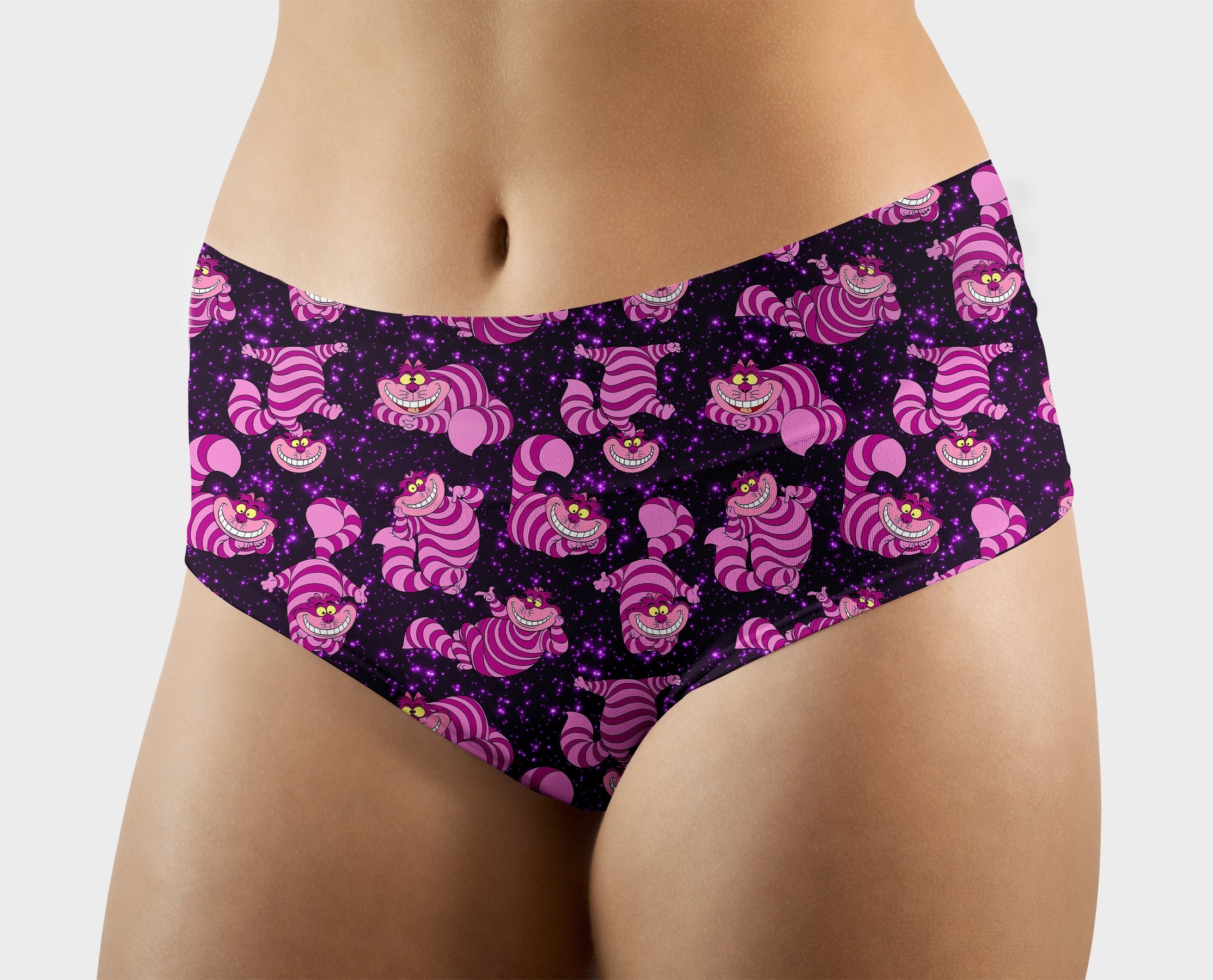 RTS - Smiling Cat Hipster/High Waist Panties