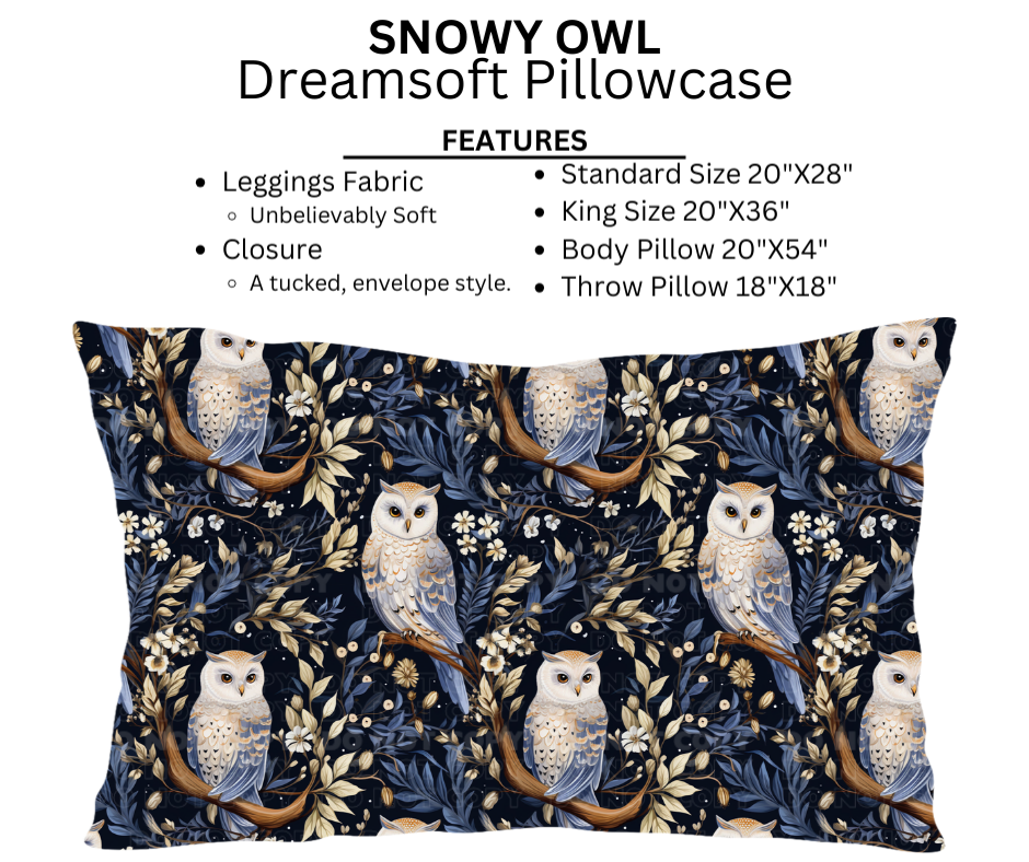 Snowy Owl Dreamsoft Pillowcases