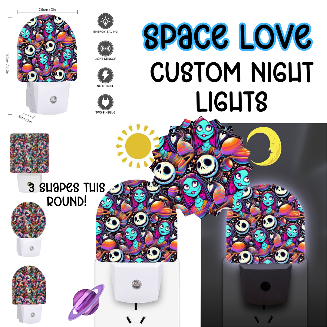 SPACE LOVE - Custom Night Lights Round 2 Preorder Closing 2/4