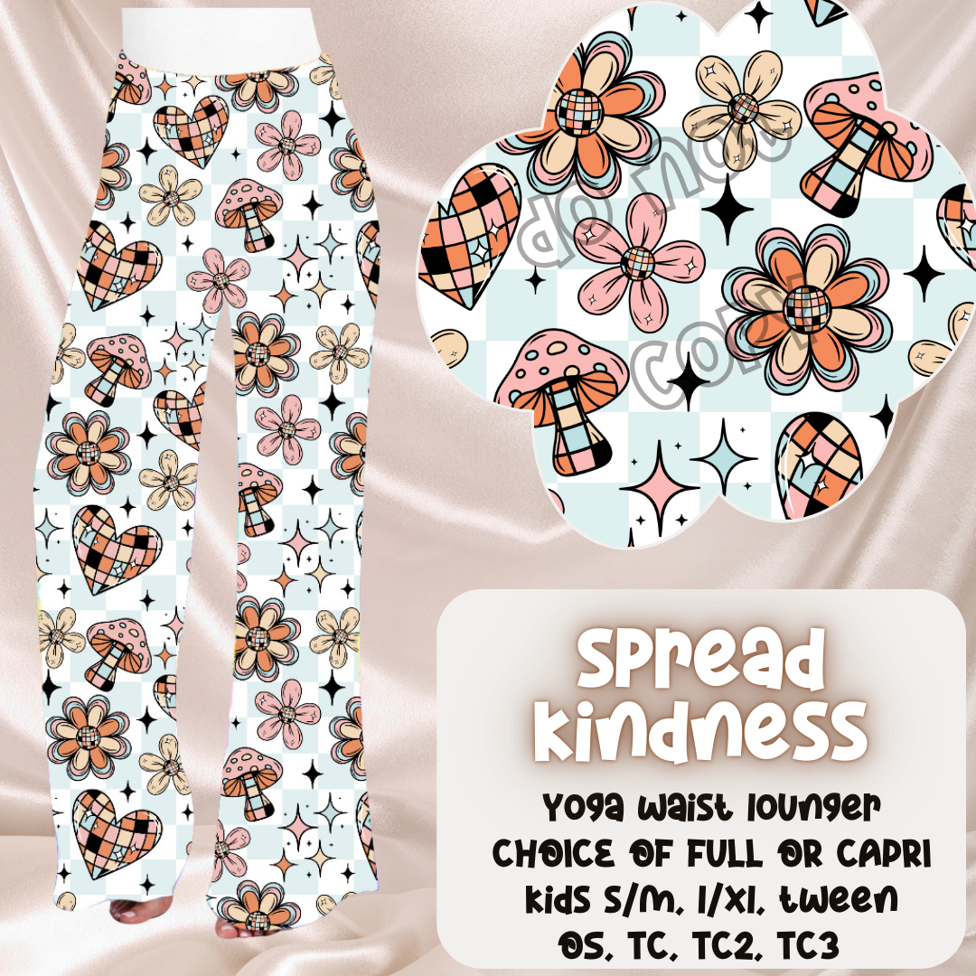 SPREAD KINDNESS - LEGGING/JOGGER/LOUNGER - POCKET SWEATERS & BOTTOMS PREORDER CLOSING 11/17