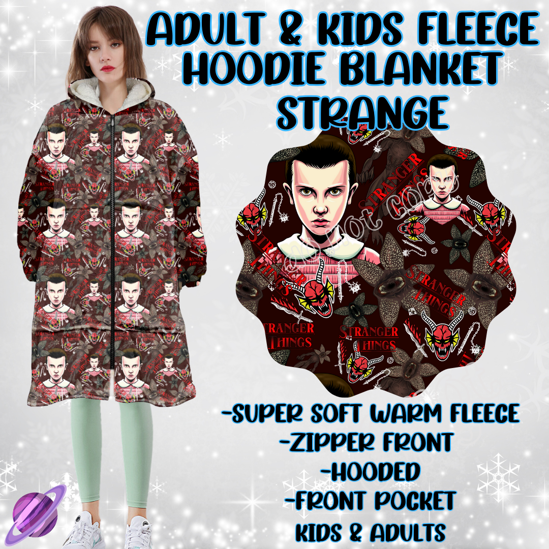 STRANGE - HOODIE BLANKET RUN PREORDER CLOSING 12/18