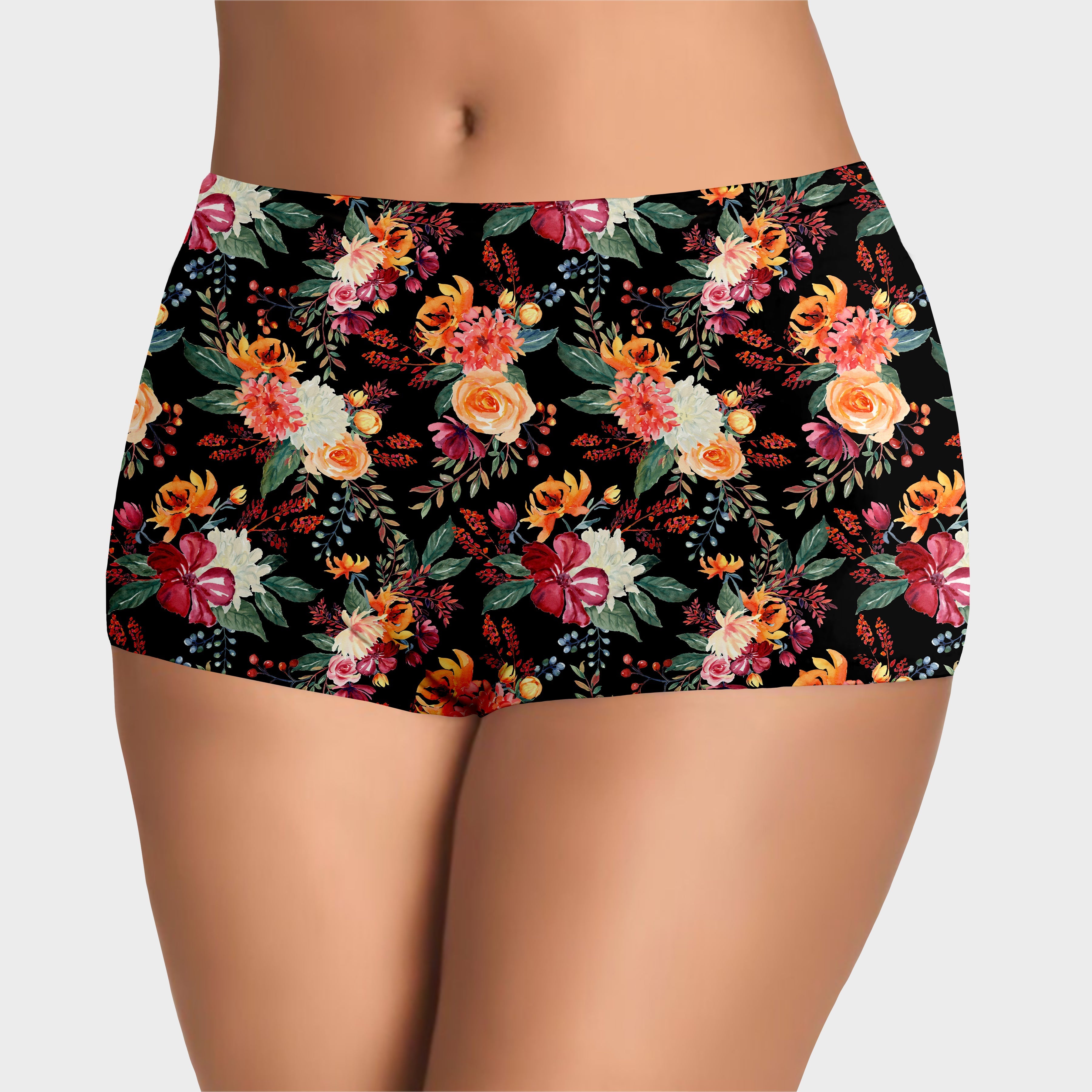 RTS - Sunset Floral Boyshorts