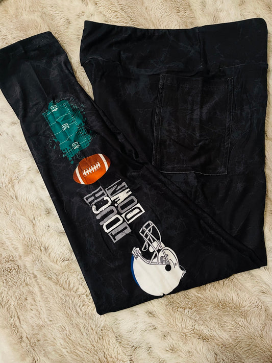 Touch Down Full Length Leggings with Pockets