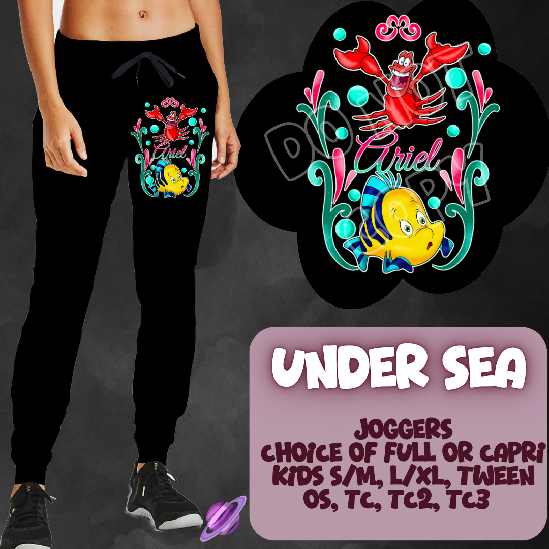 UNDER SEA - ONE LEG SIMPLE SETS RUN 2 - JOGGER/CAPRI PREORDER CLOSING 1/31