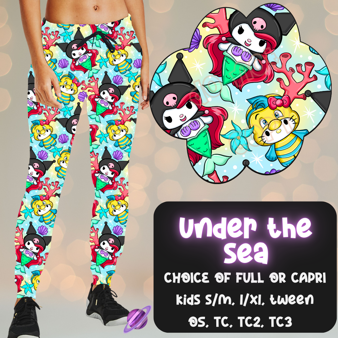 UNDER THE SEA - LEGGING/JOGGER/LOUNGER - KITTY COSPLAY RUN CLOSING 11/15