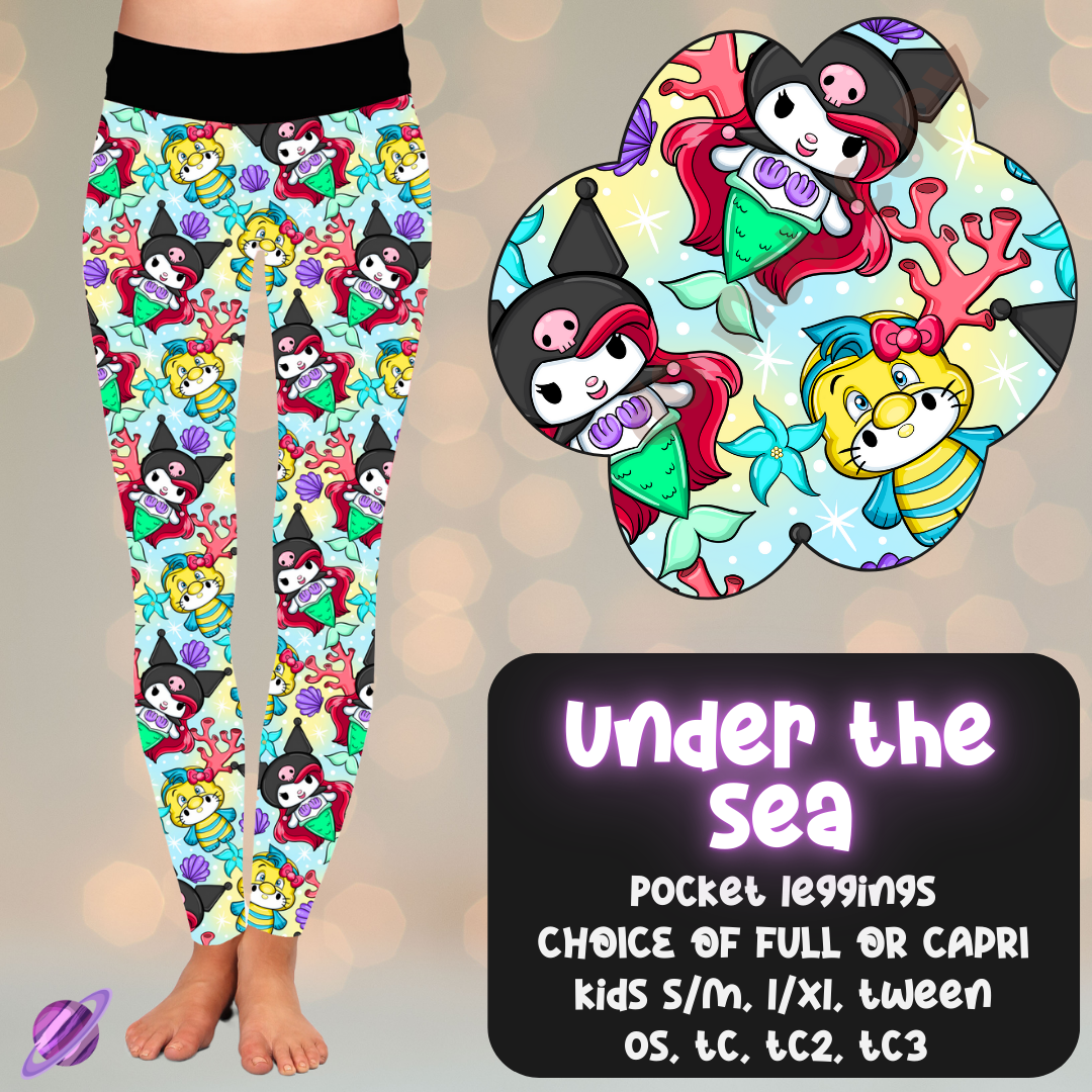 UNDER THE SEA - LEGGING/JOGGER/LOUNGER - KITTY COSPLAY RUN CLOSING 11/15