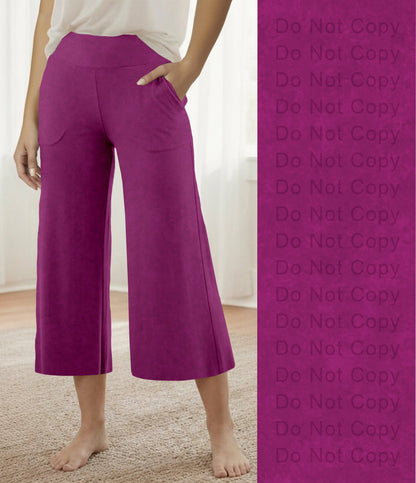 RTS - Very Berry Lounge Pants with Pockets