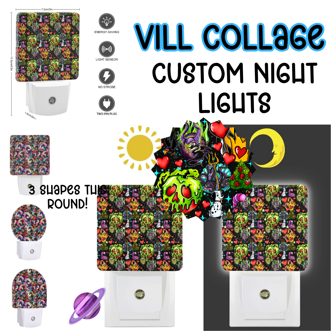 VILL COLLAGE - Custom Night Lights Round 2 Preorder Closing 2/4