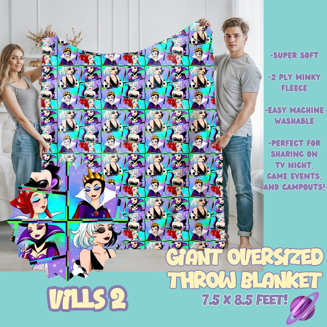 VILLS 2 - OVERSIZED THROW BLANKET 11 - PREORDER CLOSING 2/2