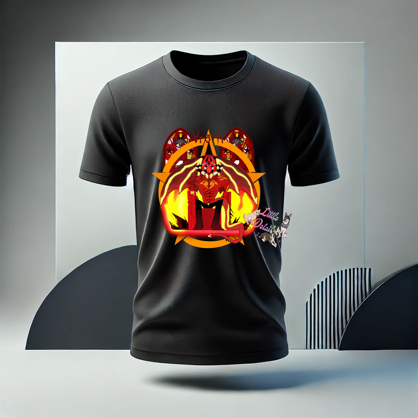 Exclusive Wrath Sin T-shirt (Shirt OFF)