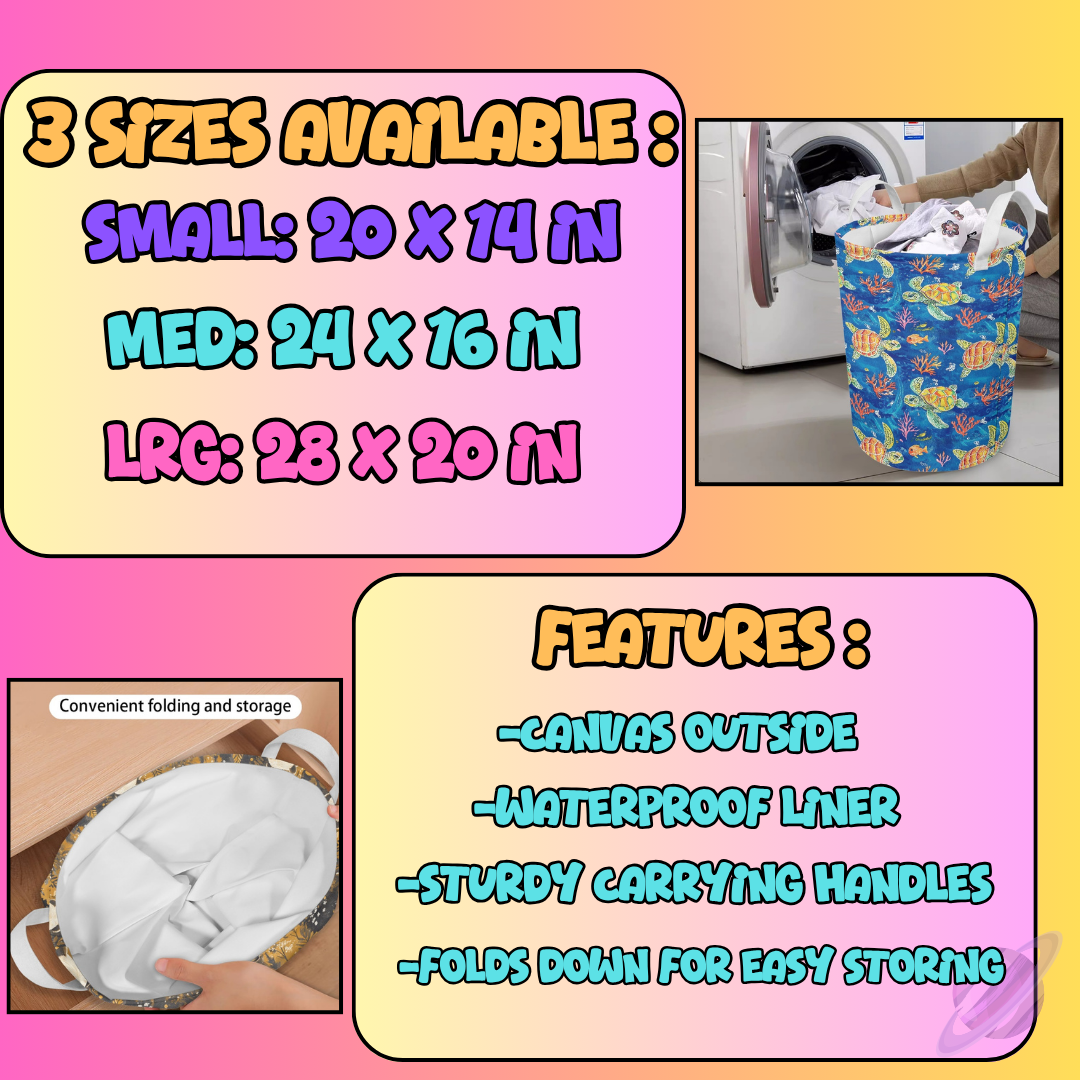 WATERCOLOR SUNFLOWER- STORAGE BASKETS 6- PREORDER CLOSING 5/4
