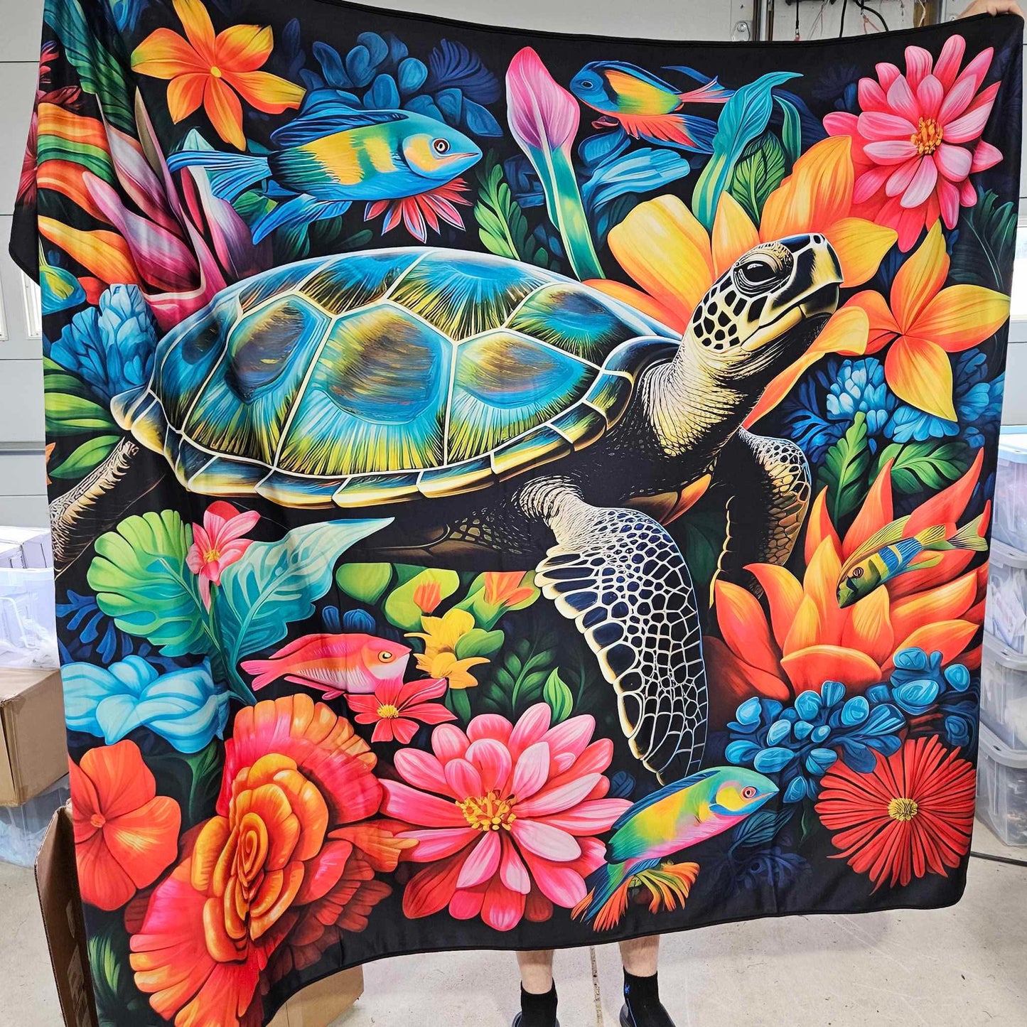 WASH FB-SEQUIN THROW BLANKET RUN-SOFT CLOSE 8/9-HARD CLOSE 8/11