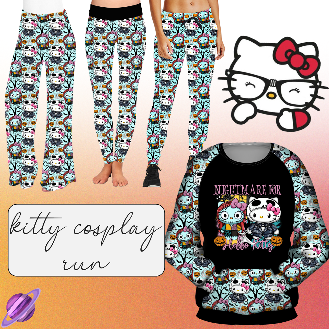 J&S KITTY - LEGGING/JOGGER/LOUNGER - KITTY COSPLAY RUN CLOSING 11/15