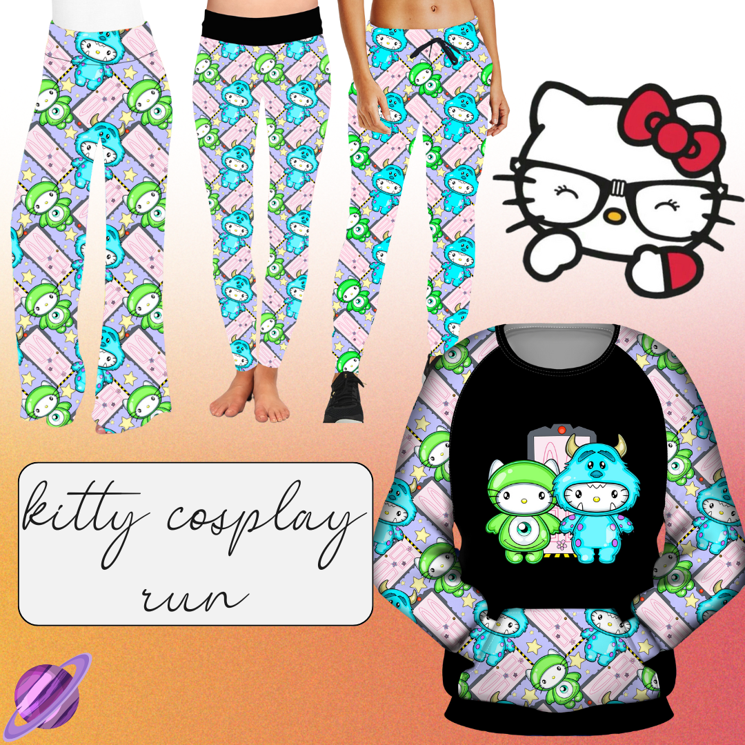 MONSTER KITTY - LEGGING/JOGGER/LOUNGER - KITTY COSPLAY RUN CLOSING 11/15