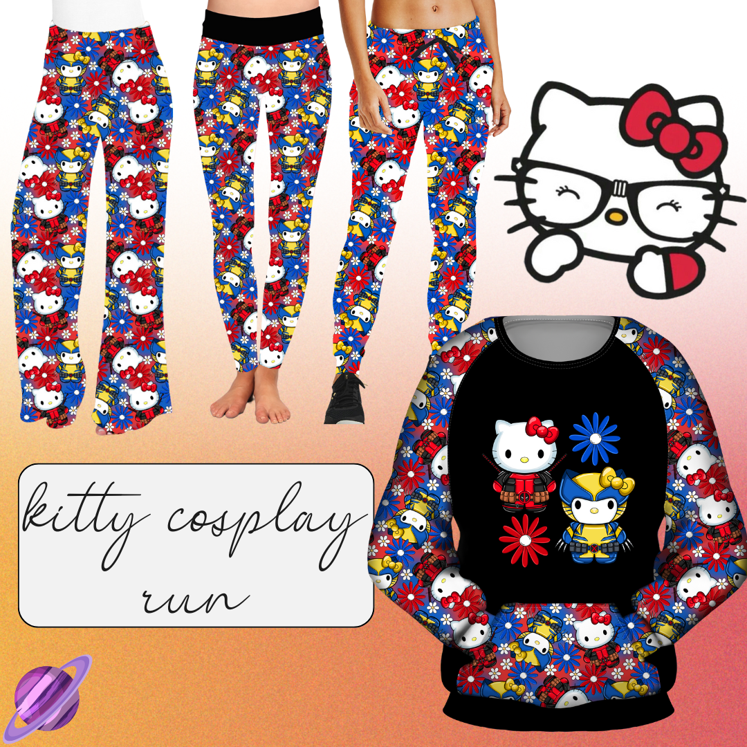 HERO PAIR - LEGGING/JOGGER/LOUNGER - KITTY COSPLAY RUN CLOSING 11/15