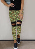 CAMO LACE KNEE FULL/DIPPED LACE CAPRI/SIDE LACE CAPRI