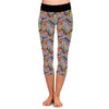 BAND RUN 2- UNFORGIVEN FLORAL LEGGINGS/CAPRI/JOGGERS