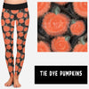 HIPPIE HALLOWEEN-TIE DYE PUMPKINS JOGGERS