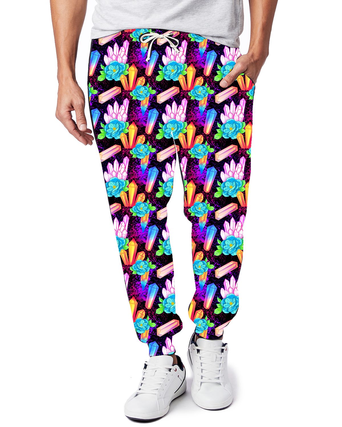 SPOOKY LF RUN- CRYSTALS POCKET LEGGINGS AND JOGGERS