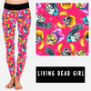 OUTFIT RUN 5-LIVING DEAD GIRL PANEL POCKET LEGGINGS/CAPRI/JOGGERS