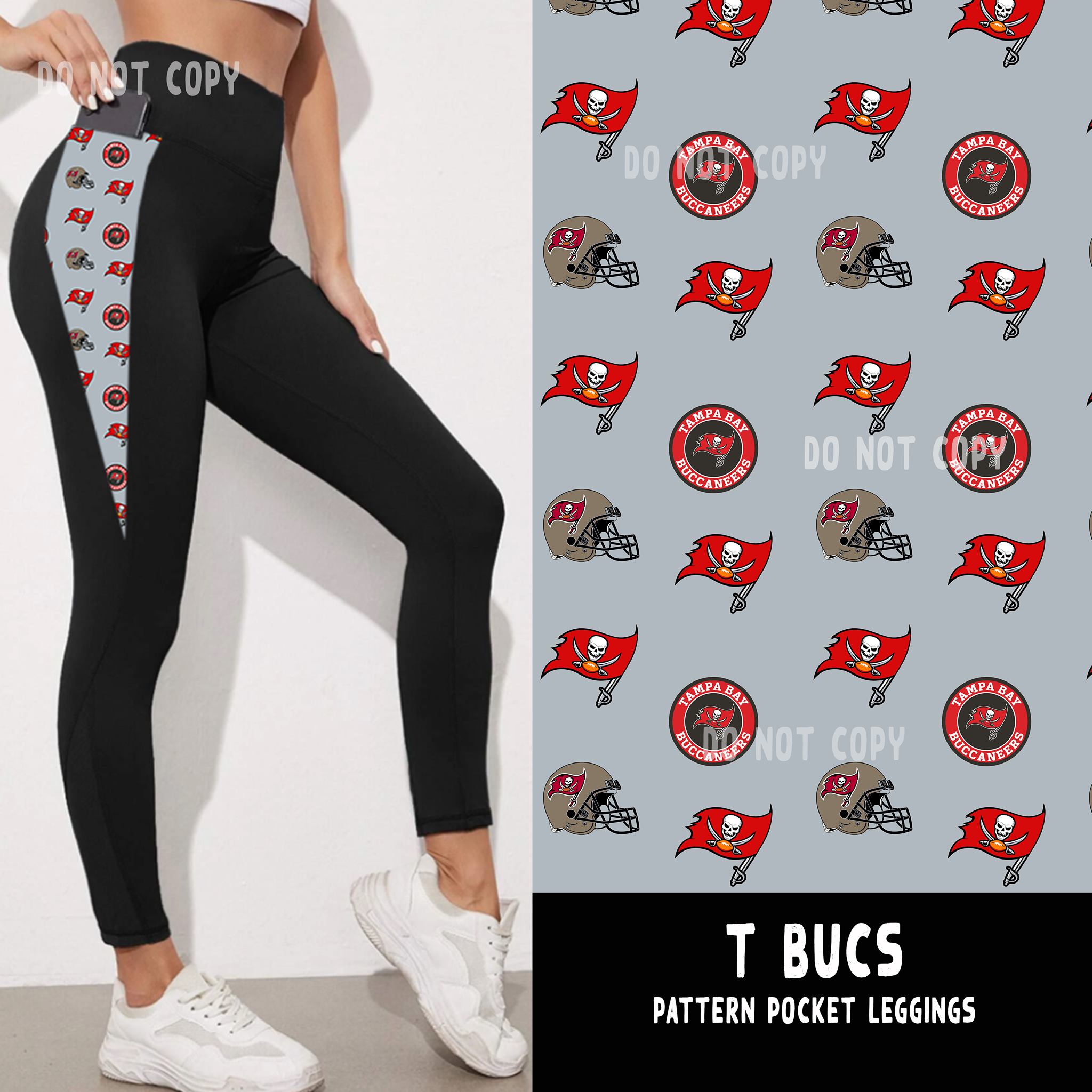 FBALL RUN-T BUCS LEGGINGS/JOGGER