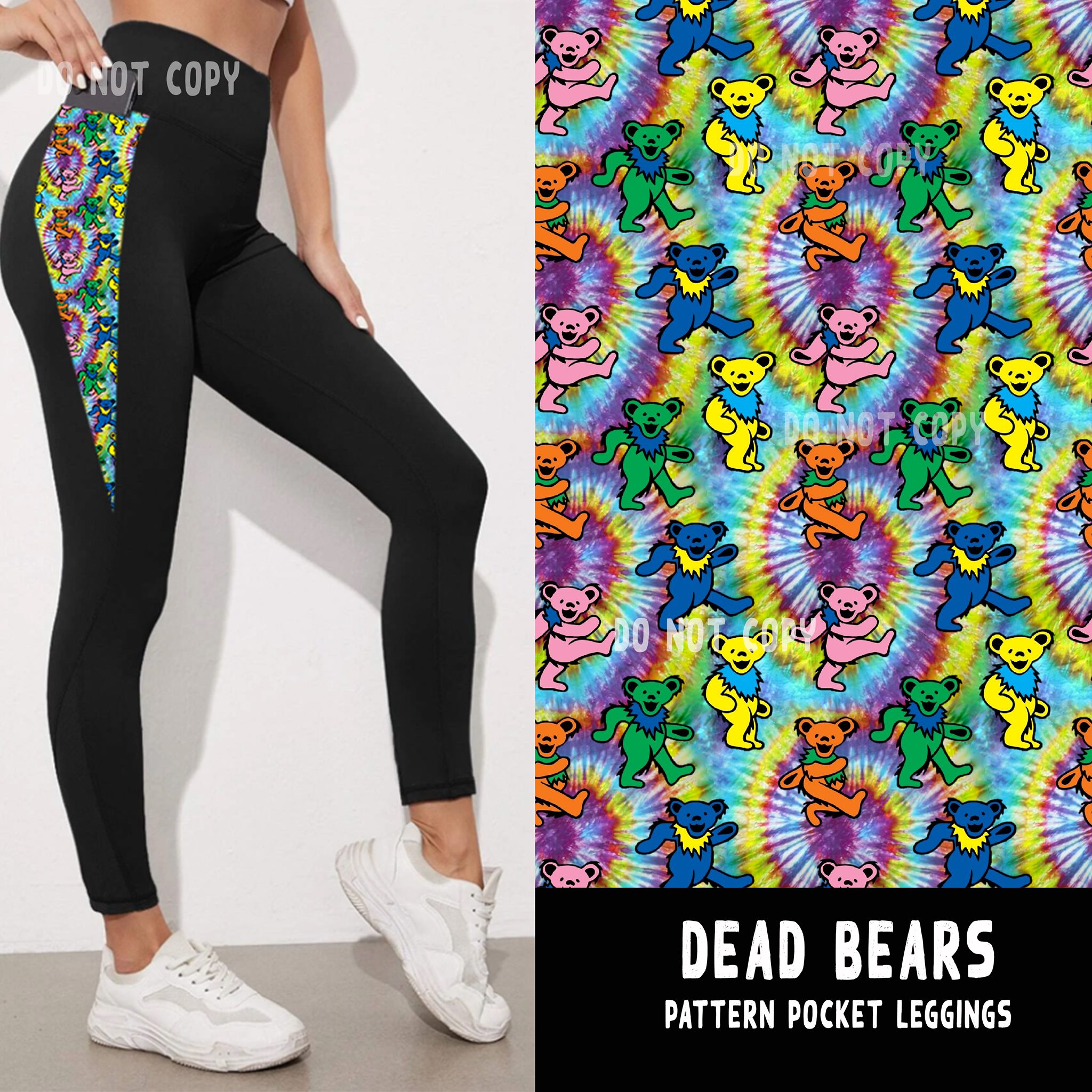 PATTERN POCKET FULL-DEAD BEARS