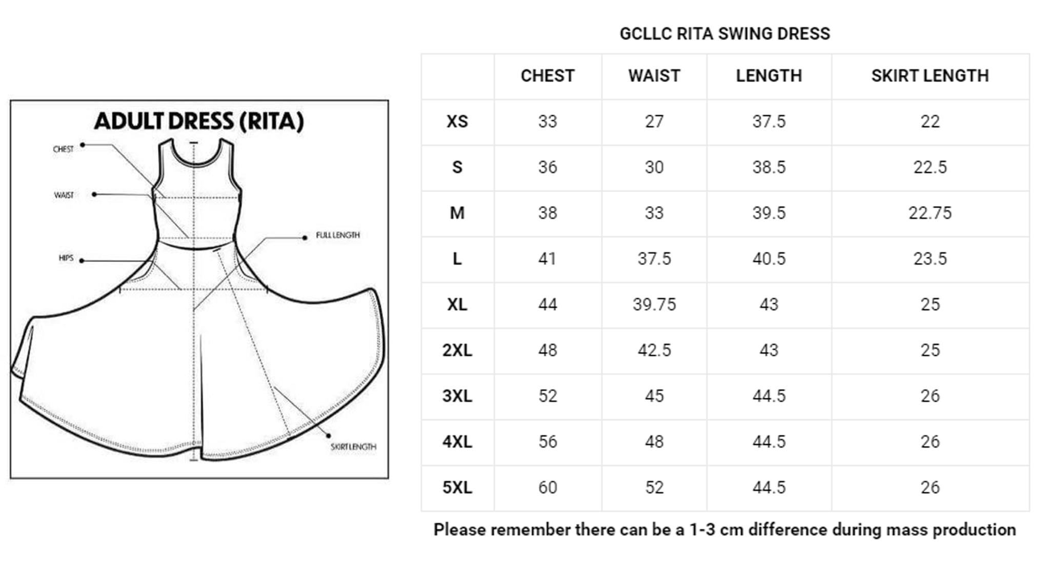 RITA SWING DRESS RUN-POLKA DIPPED