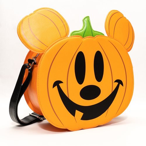 Pumpkin Mickey Loungefly Crossbody Bag