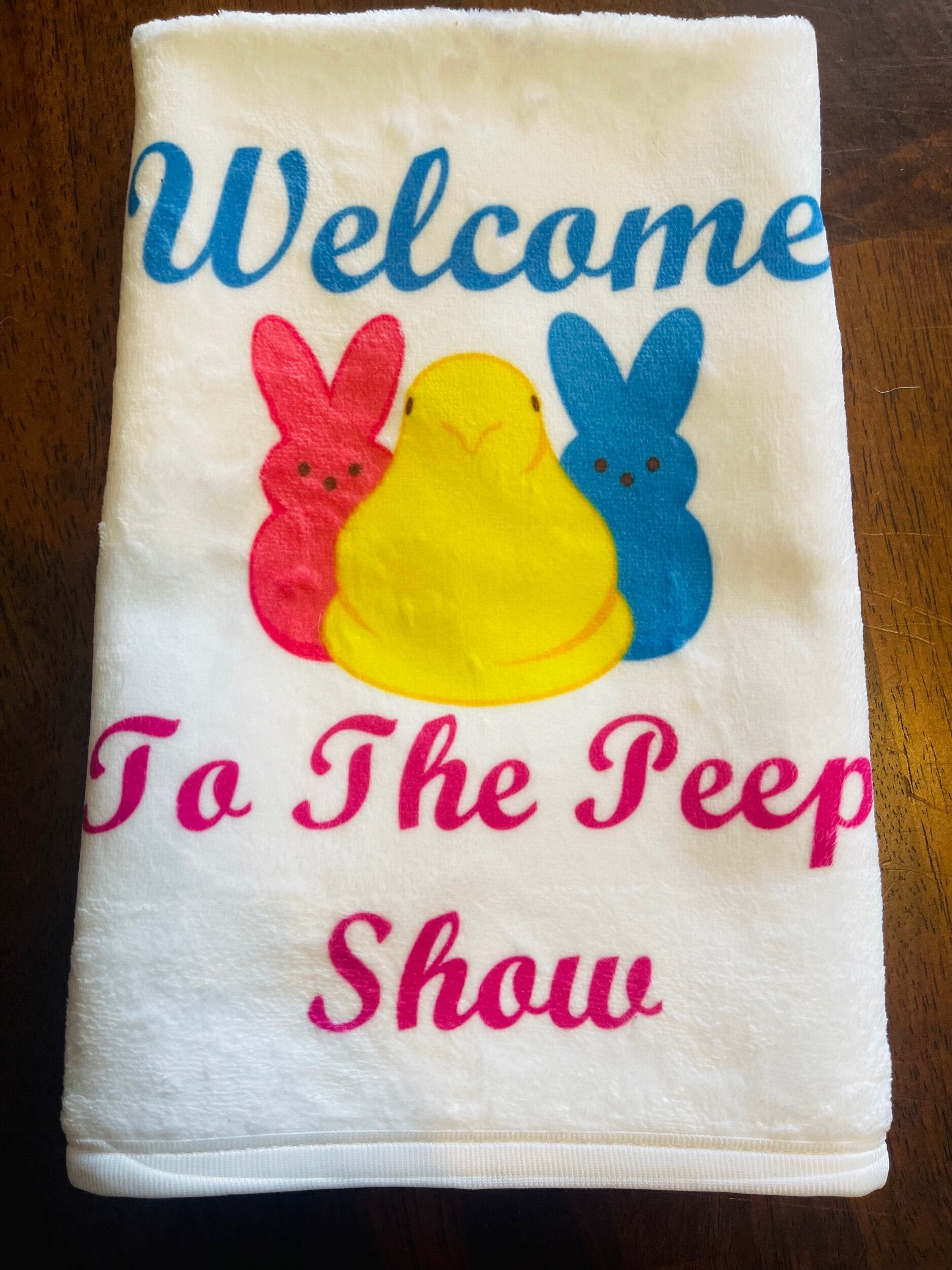 Easter Peeps Hand Towels