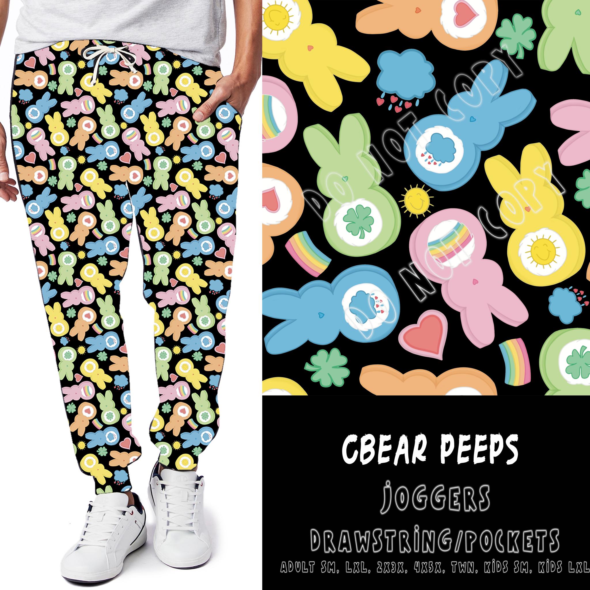 SPRING FLING-CBEAR PEEPS- LEGGINGS/JOGGERS