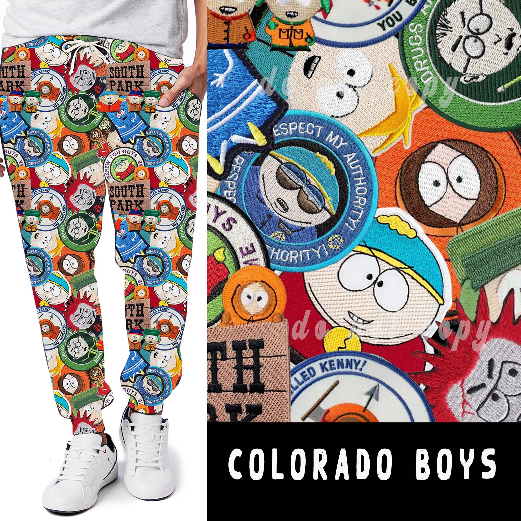 90'S TOON RUN-COLORADO BOYS LEGGINGS/JOGGERS