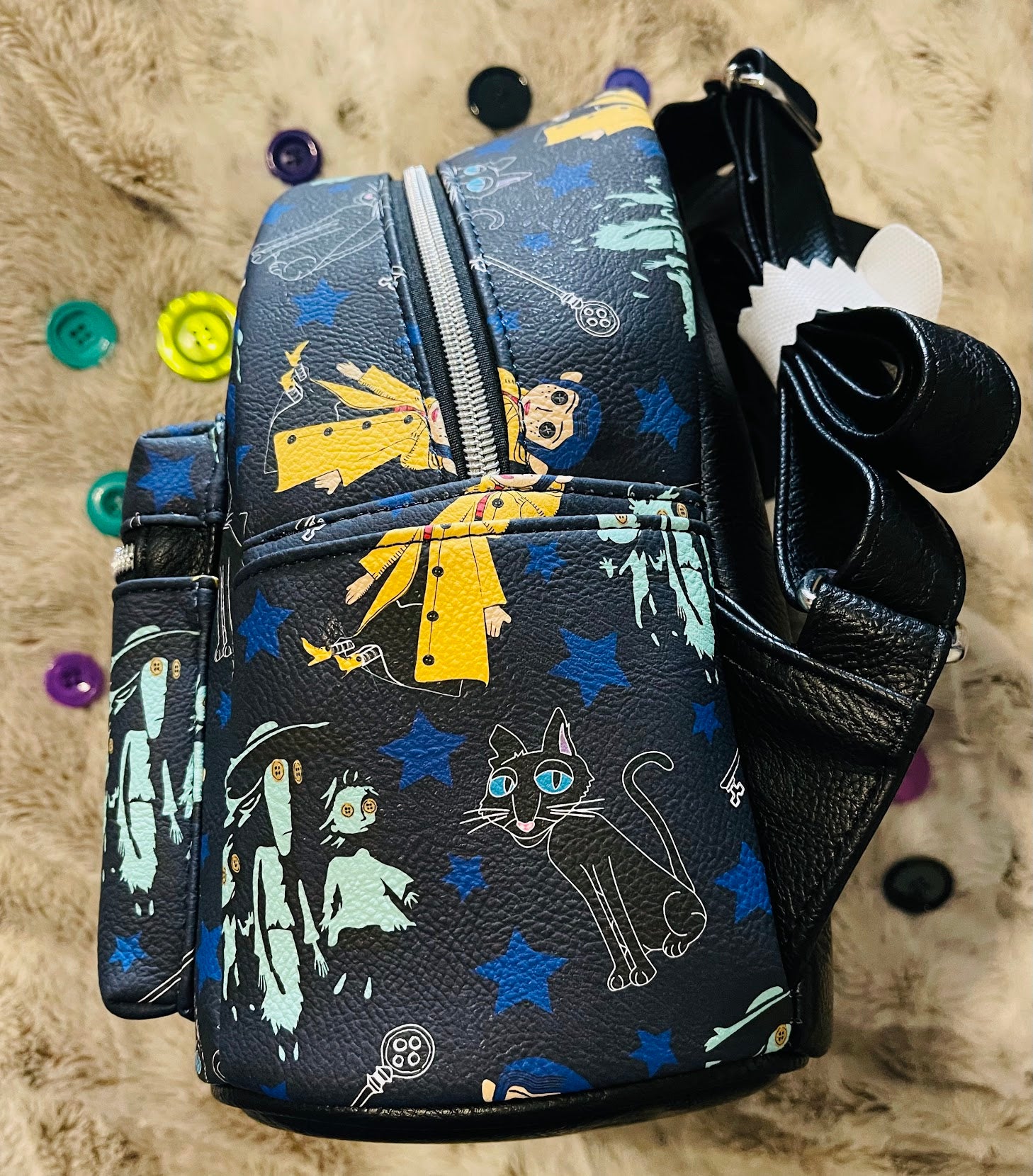 Coraline Loungefly Mini Backpack