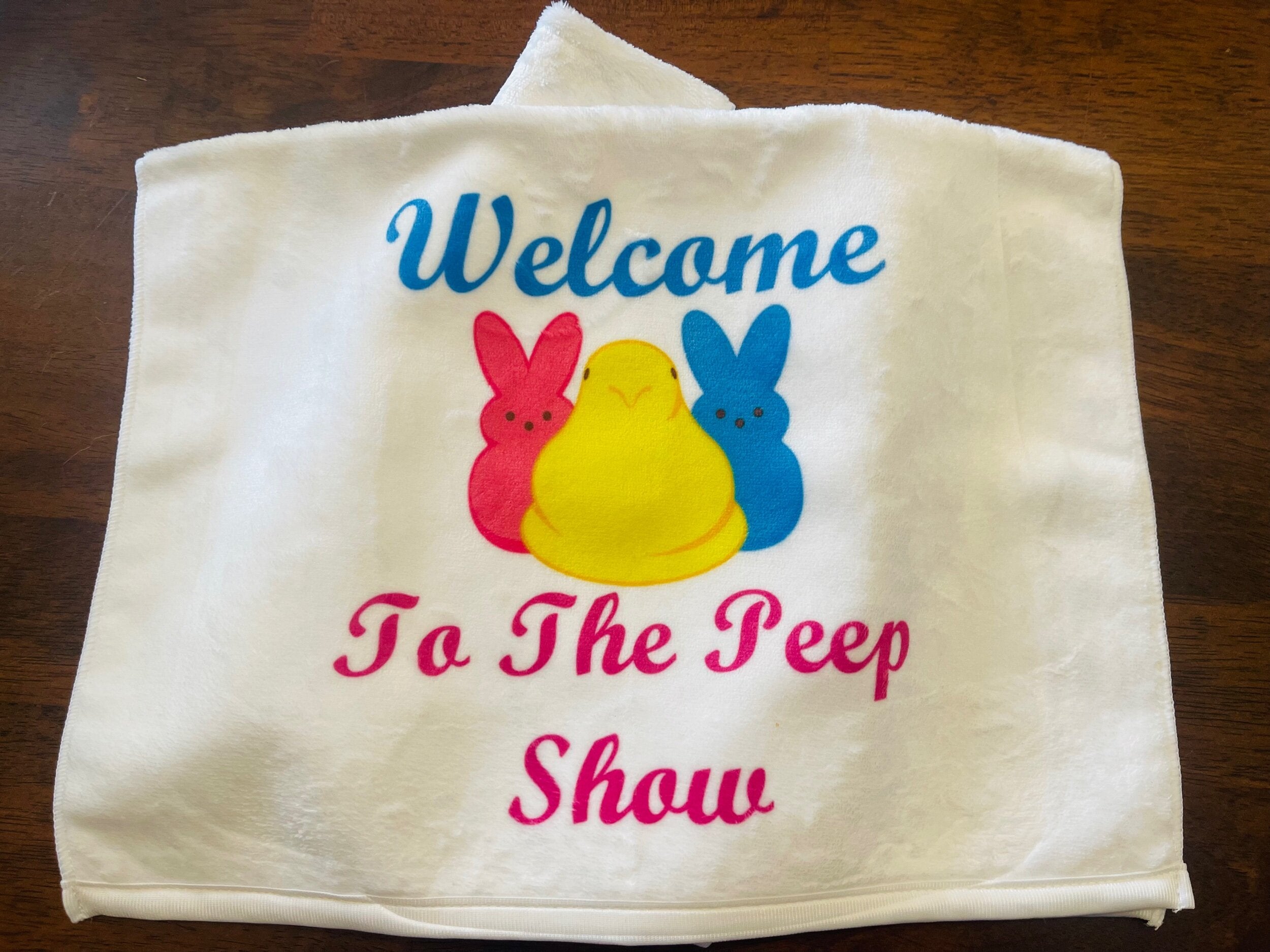 Easter Peeps Hand Towels