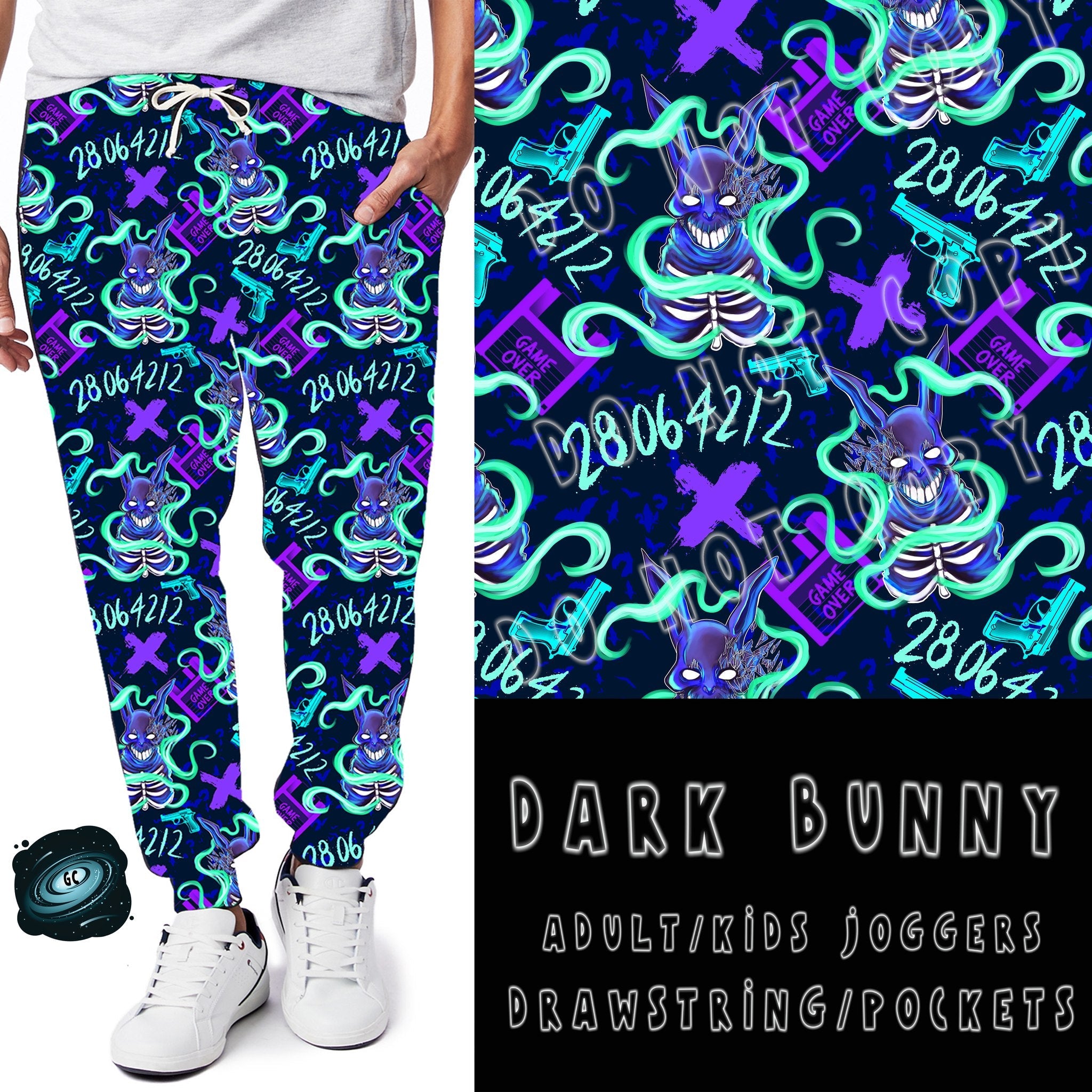 BATCH 65- DARK BUNNY LEGGINGS/CAPRI/JOGGERS