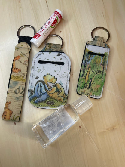 Winnie The Pooh inspired Key Chain Set