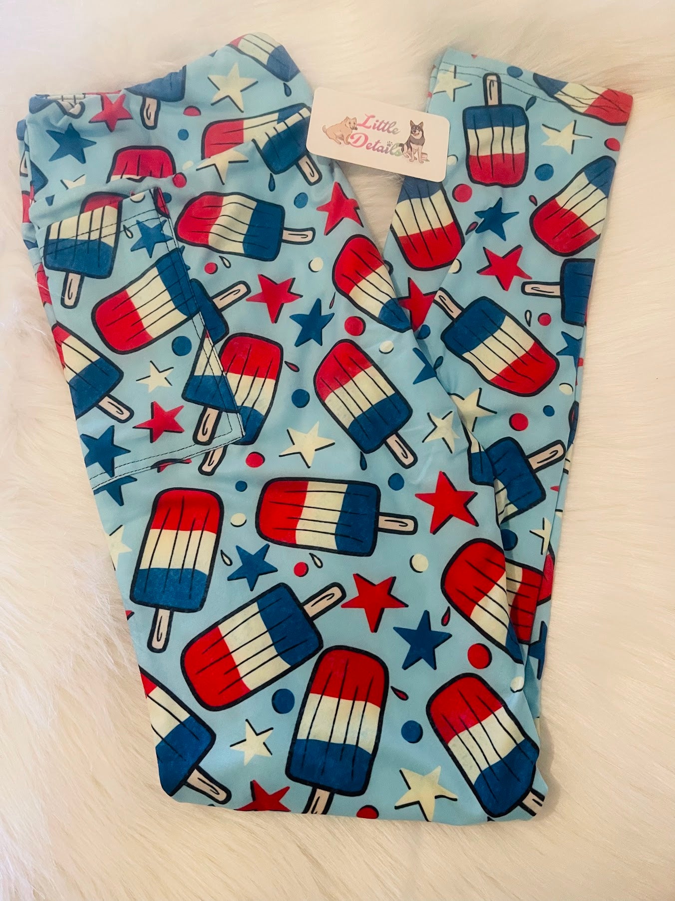 4th of July  Full Length Leggings